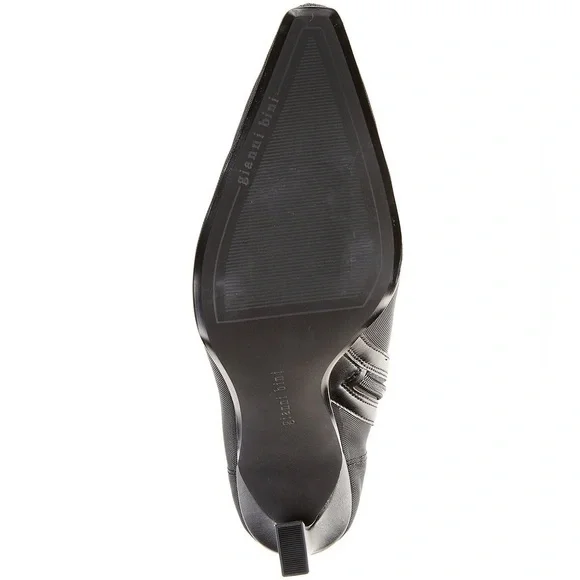 NWOB, NWT $159 Gianni Bini, the Adams Clear Mesh Stiletto Tall Boots - Picture 4 of 8